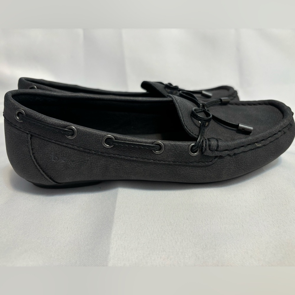 B.O.C. Carolann Tasseled Loafers Moccasins Slip On Dark Gray Women’s Size 6M